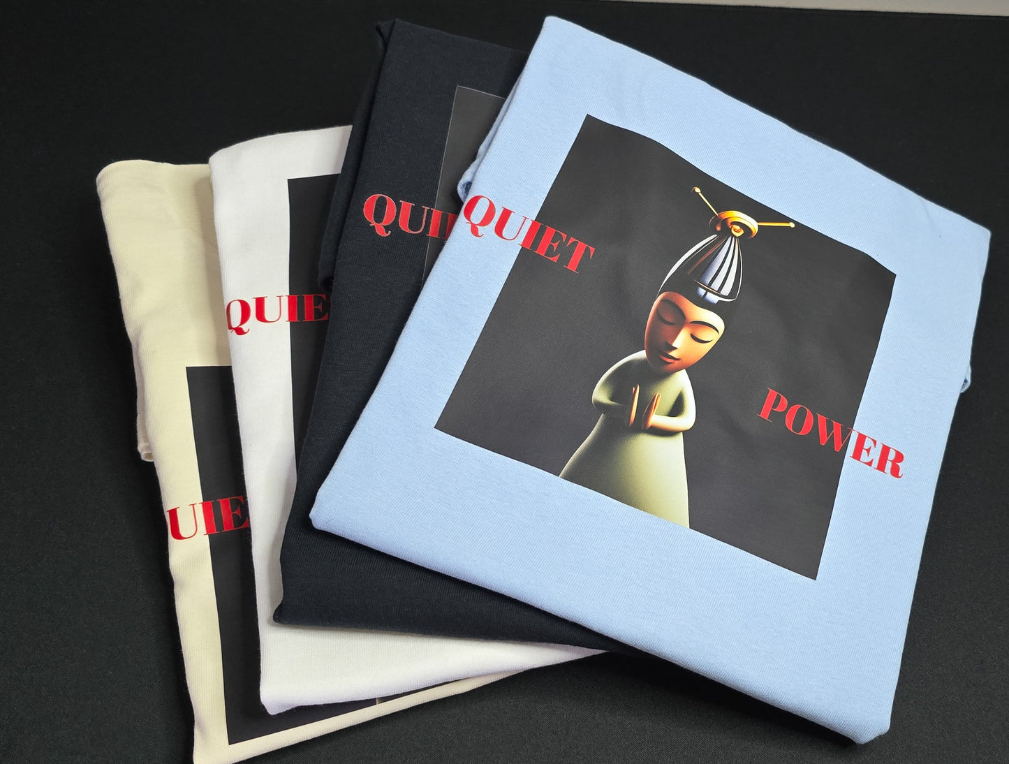 Short sleeve t-shirt "Quiet Power"