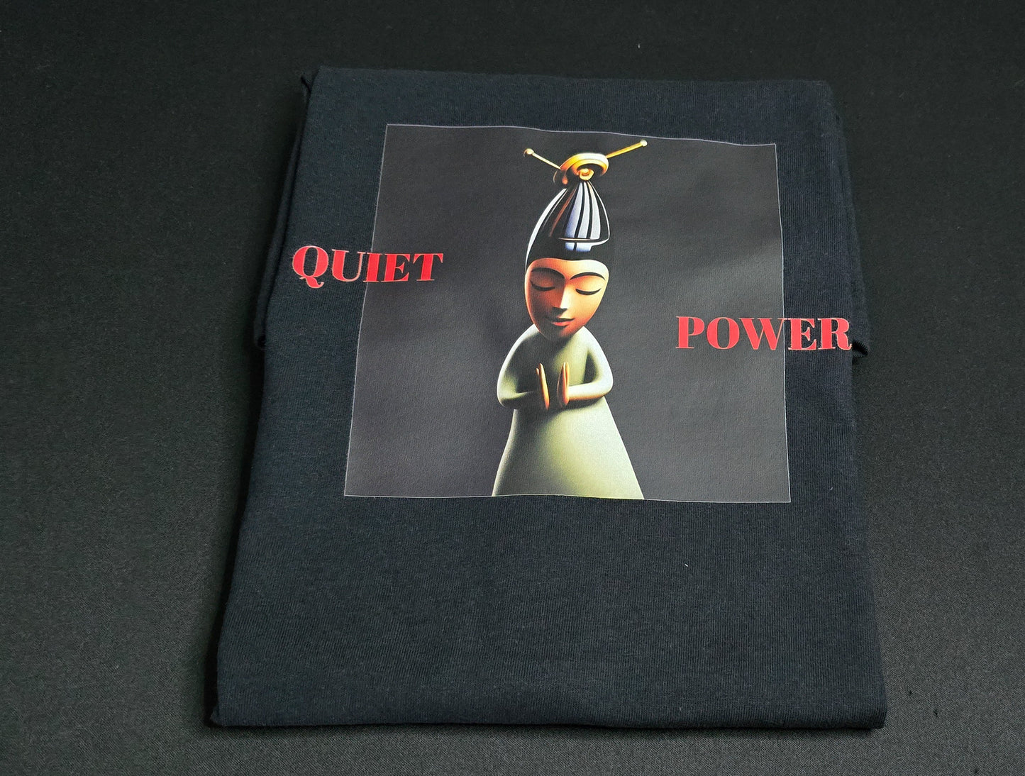 Short sleeve t-shirt "Quiet Power"