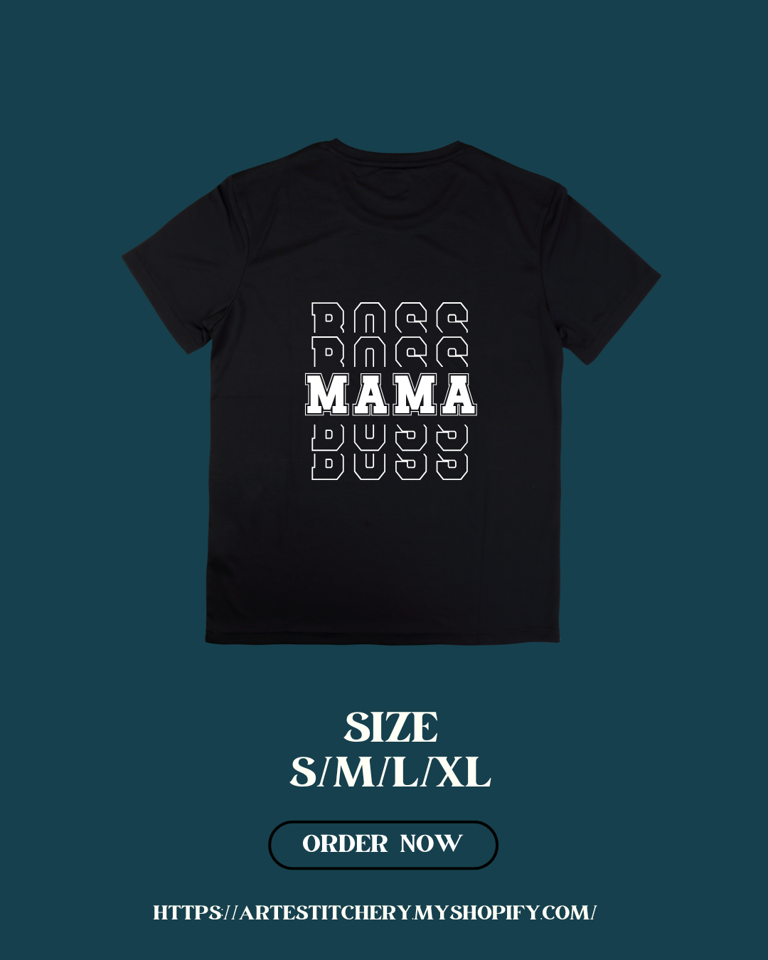 Short sleeve T-Shirt "Mama Boss"