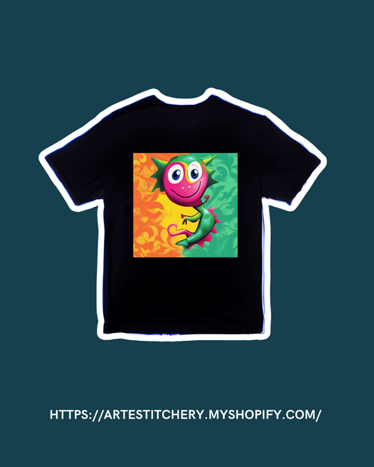 Short sleeve T-shirt "Bright Monster"