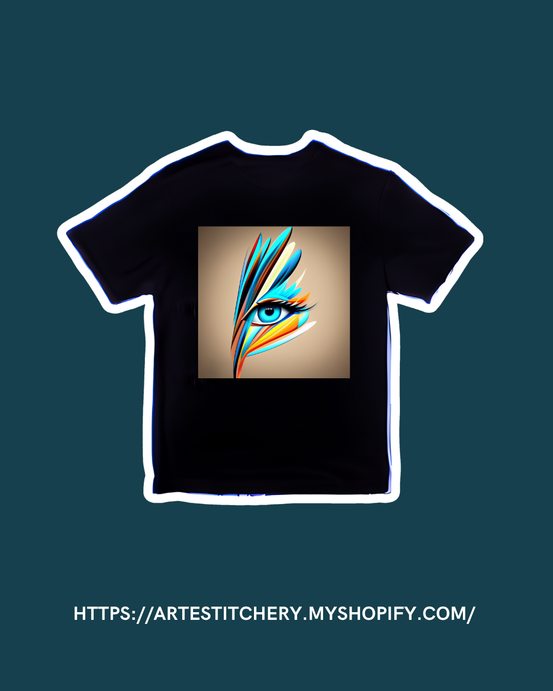 Short sleeve T-shirt "Eye"