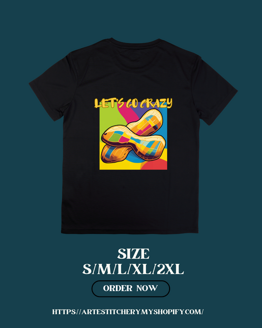 Short sleeve T-Shirt "Let's Go Crazy"
