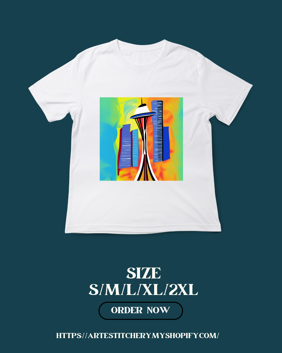 Short sleeve T-shirt "Seattle"