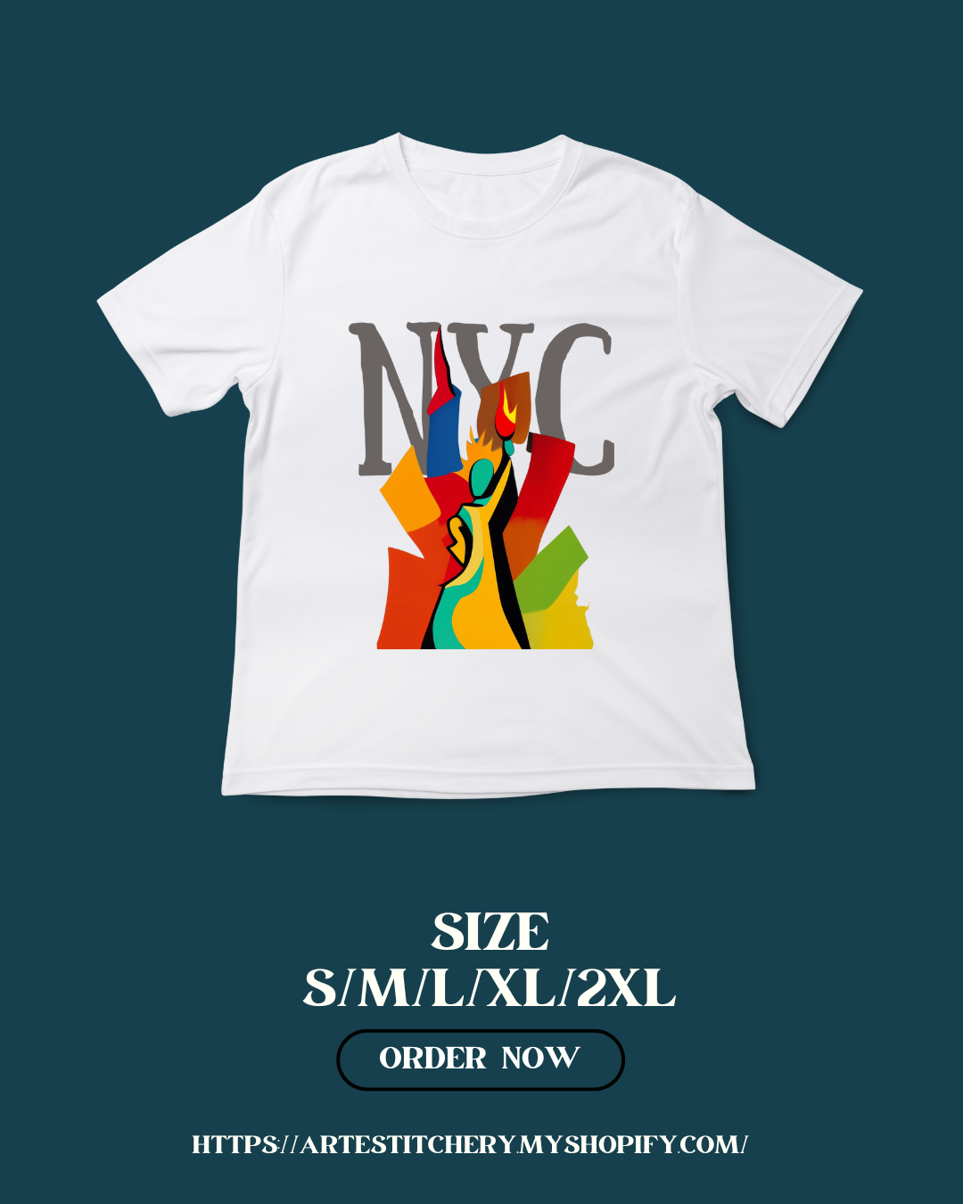 Short sleeve T-shirt "NYC"