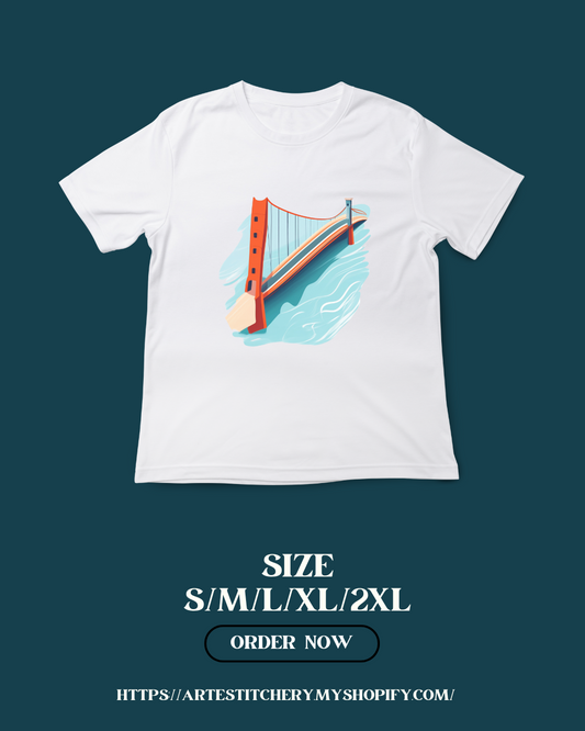 Short sleeve T-shirt "Bridge"